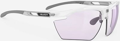 Превью  Велоочки RUDY PROJECT Magnus White Gloss, Линзы: ImpactX 2Laser Purple (SP757569-0000)